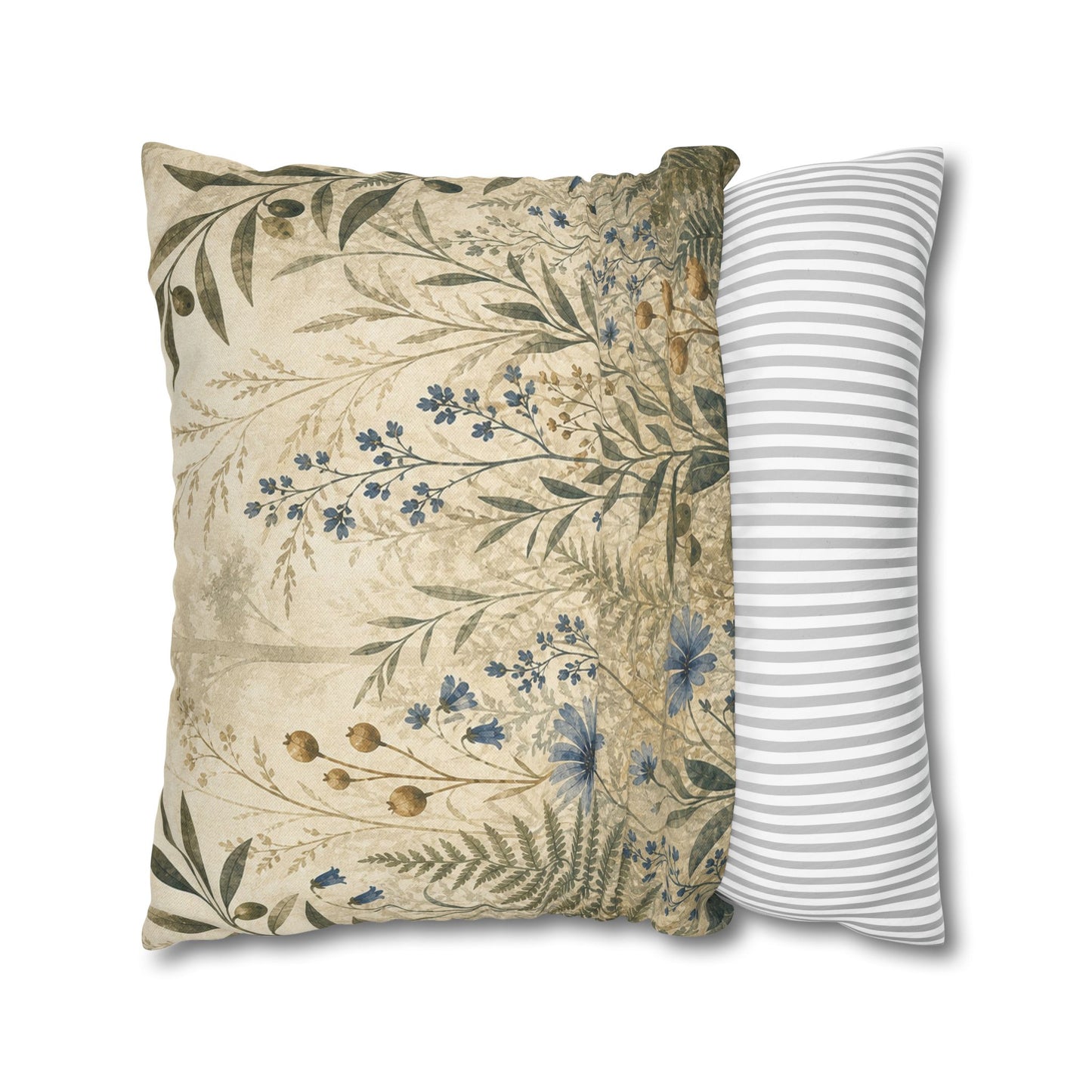 Woodland Study Botanical Pillow Cover