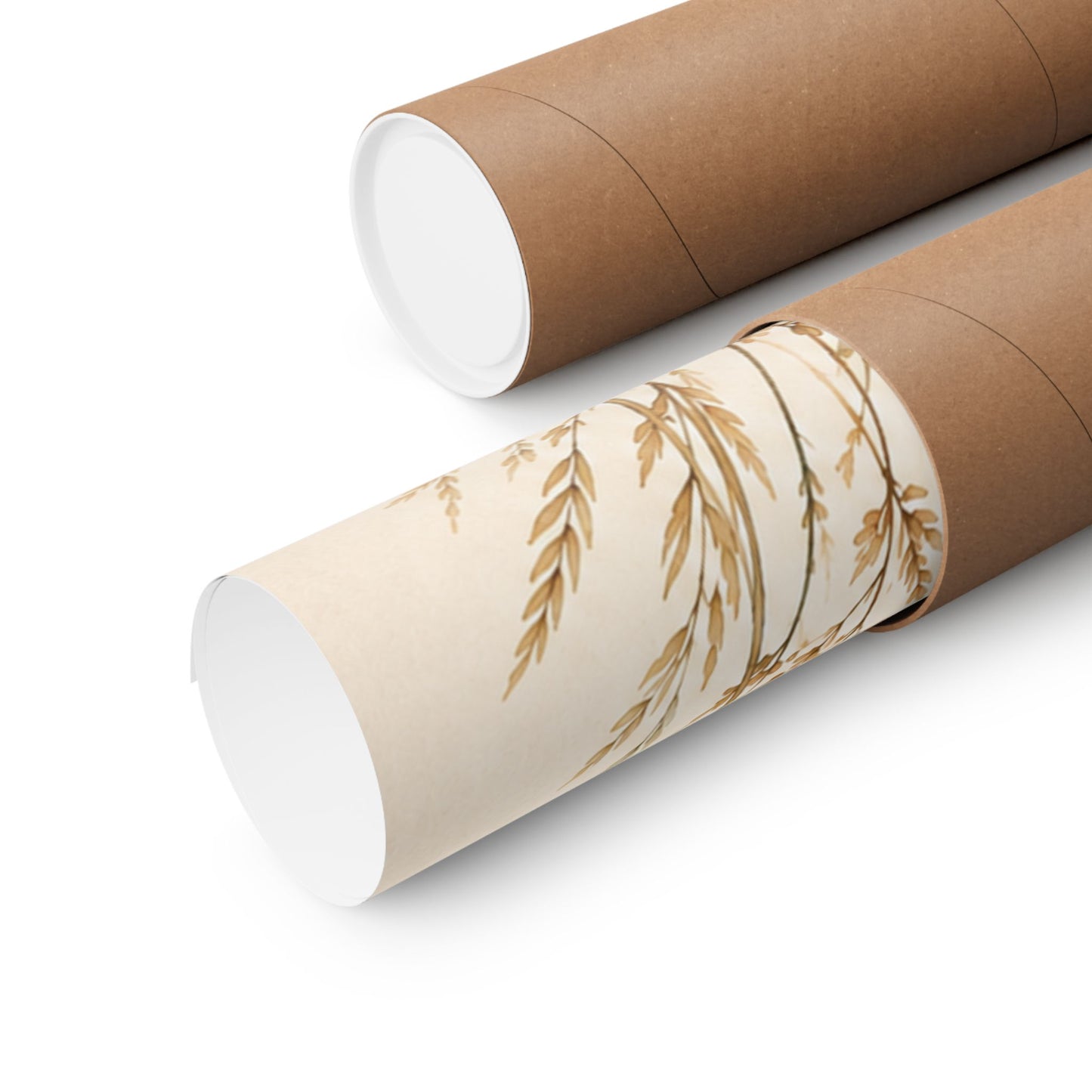 Golden Stillness – Late Summer Botanical Poster