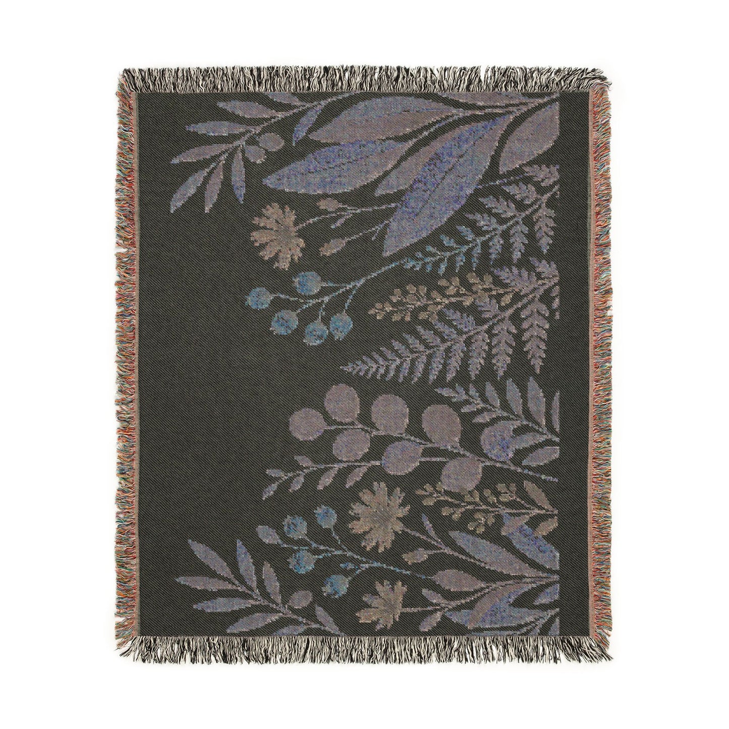 Meadow Weave Botanical Woven Blanket
