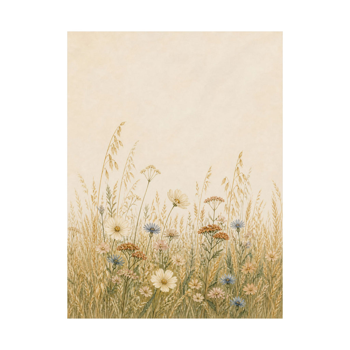 Late Summer Field – Late Summer Botanical Poster