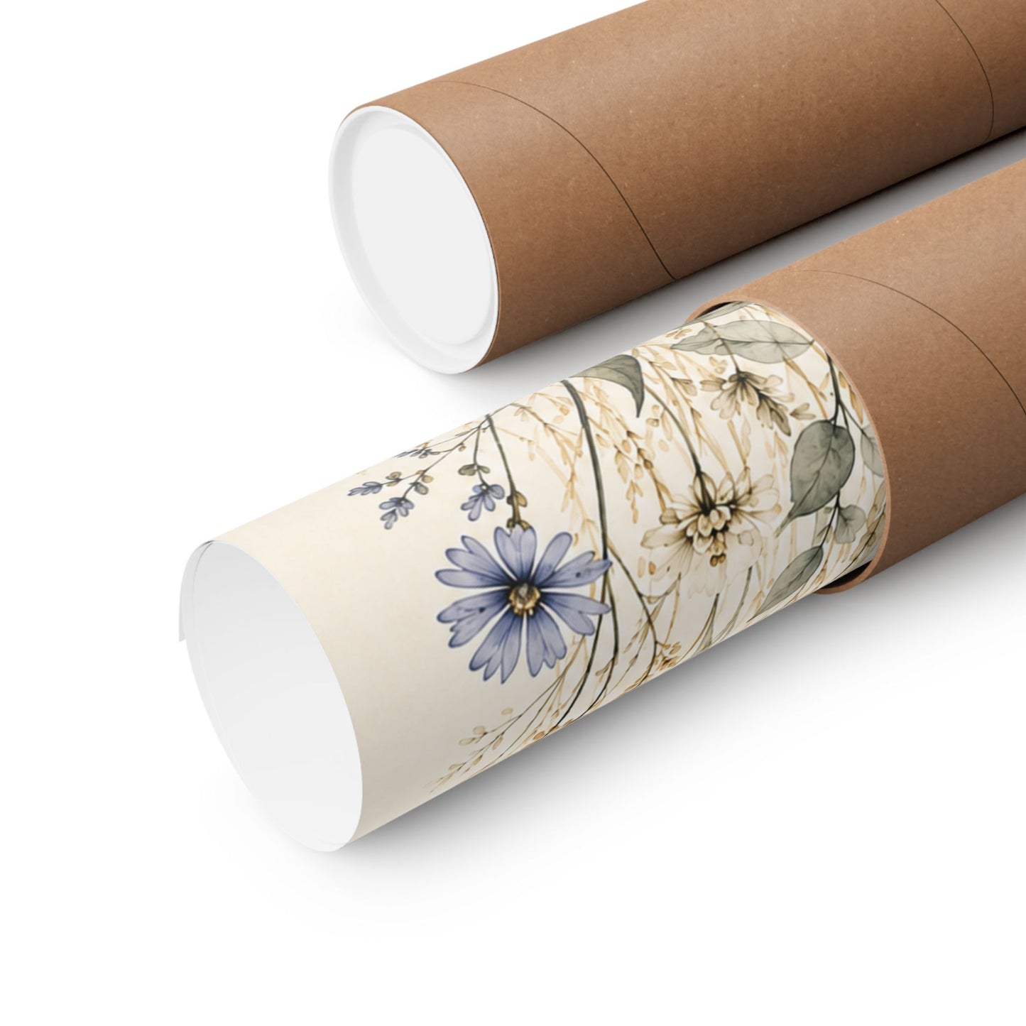 August Meadow – Late Summer Botanical Poster