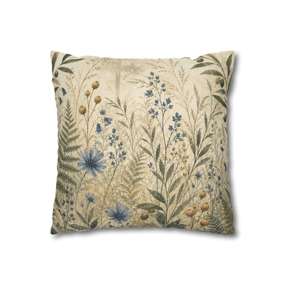 Woodland Study Botanical Pillow Cover