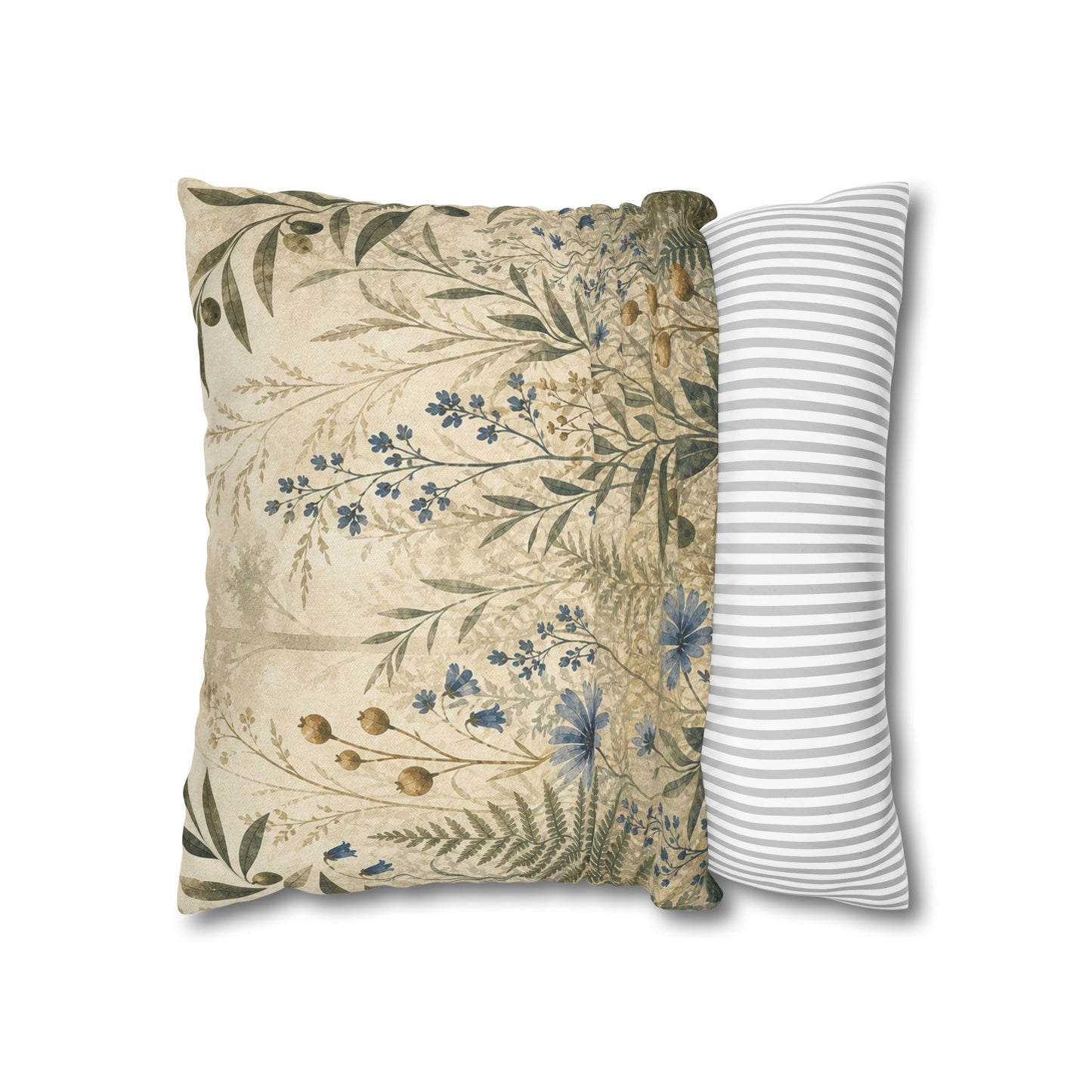 Woodland Study Botanical Pillow Cover