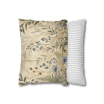 Woodland Study Botanical Pillow Cover
