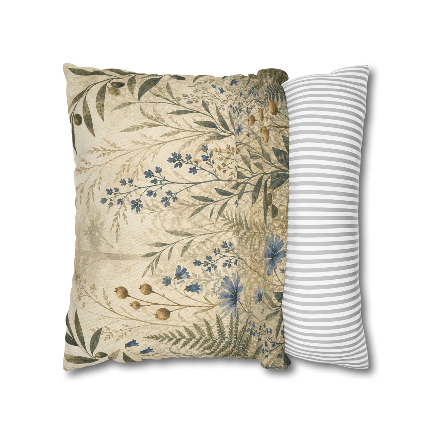 Woodland Study Botanical Pillow Cover