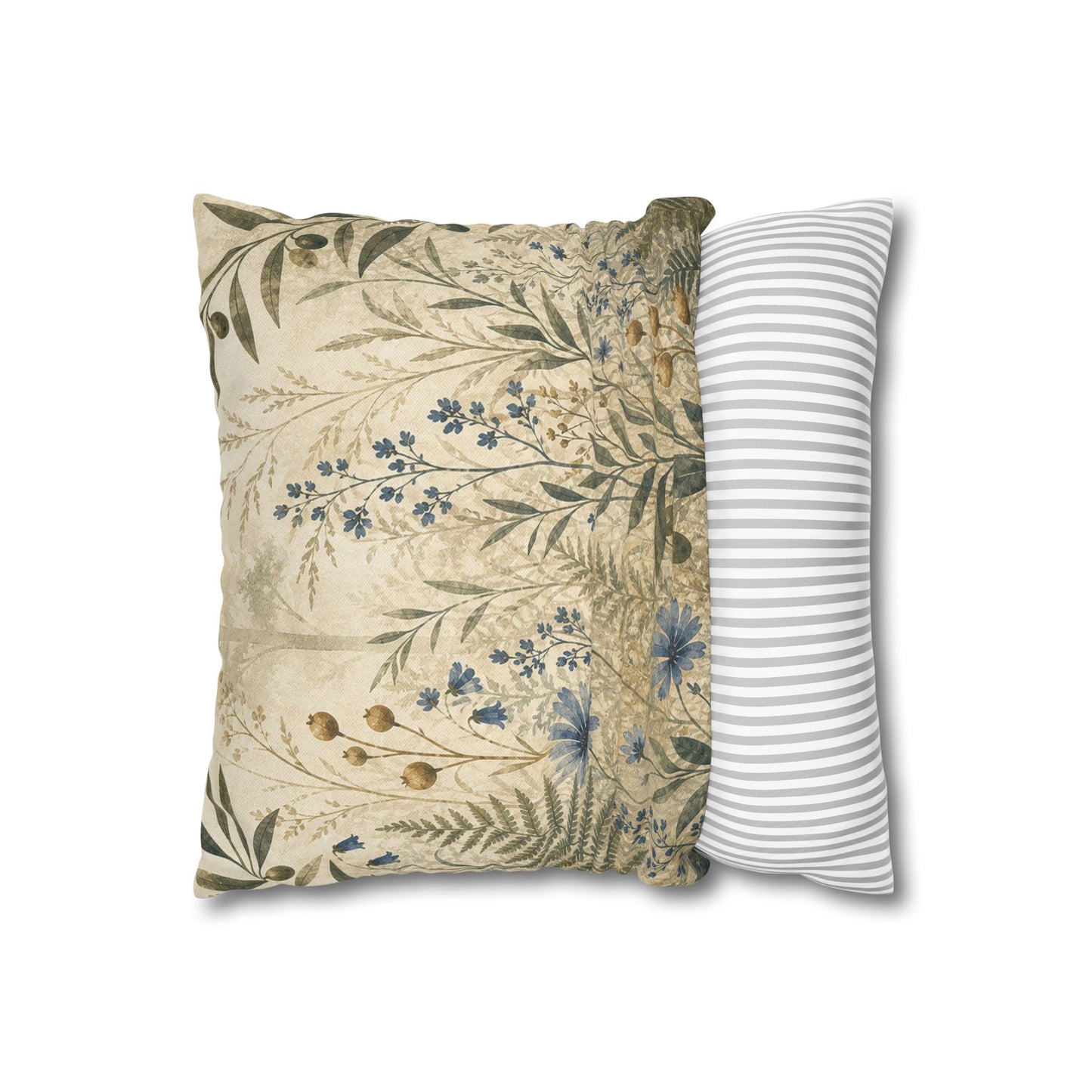 Woodland Study Botanical Pillow Cover