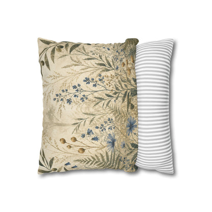 Woodland Study Botanical Pillow Cover