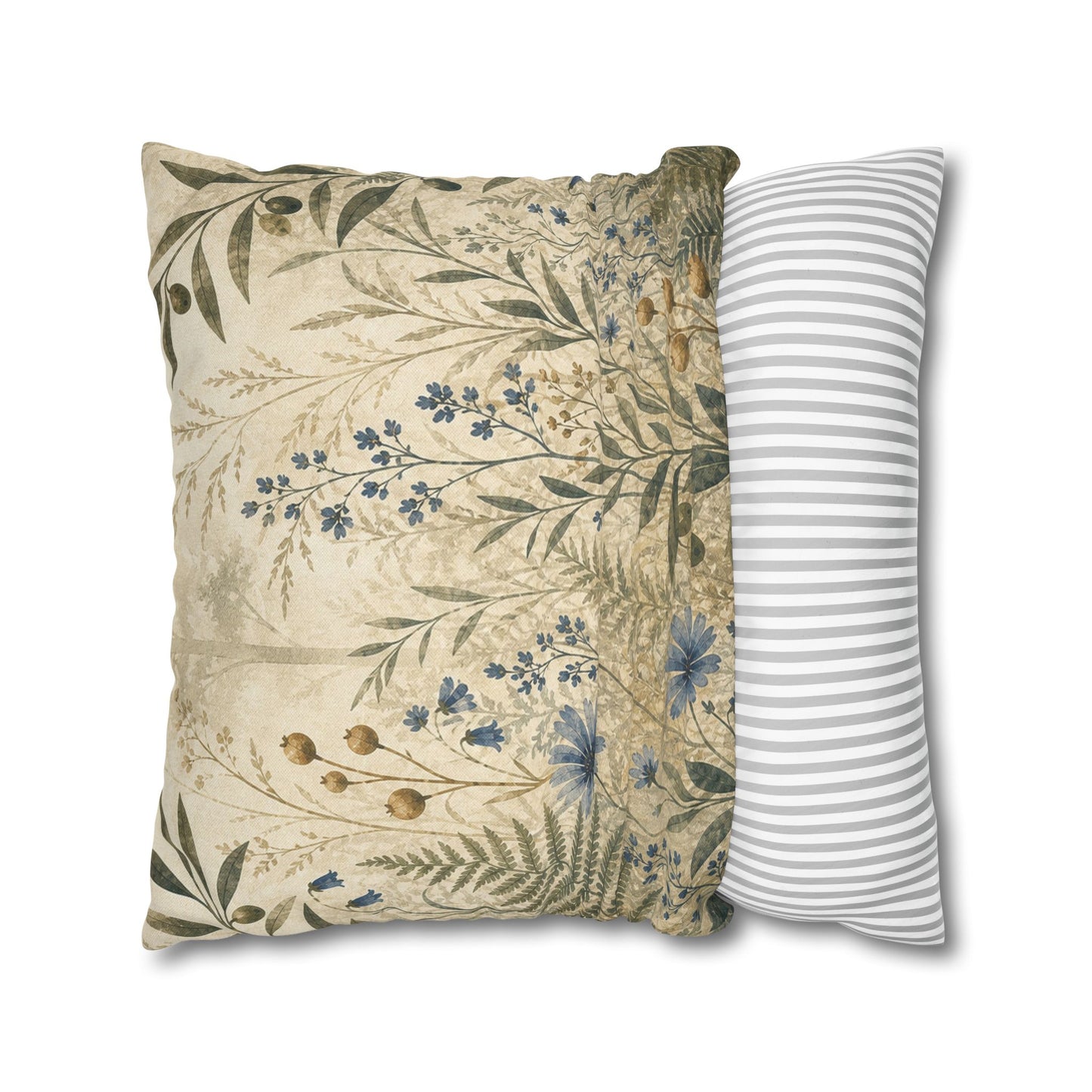 Woodland Study Botanical Pillow Cover