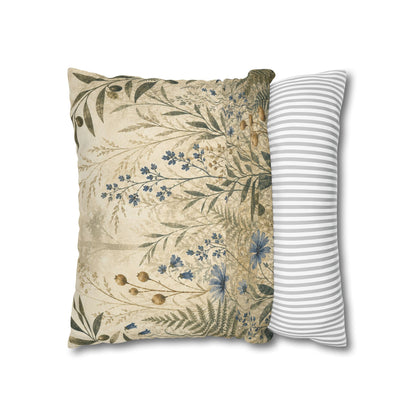 Woodland Study Botanical Pillow Cover