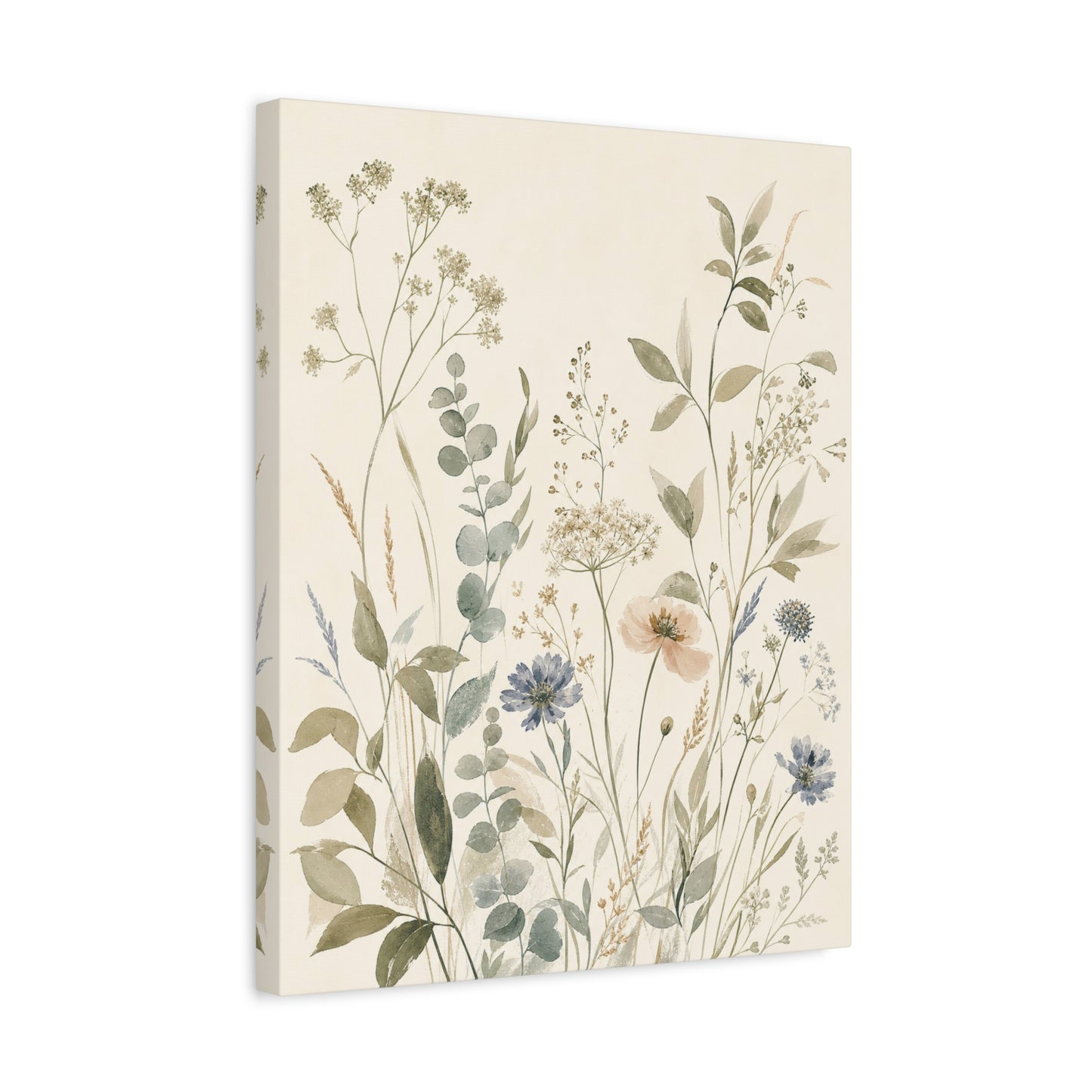 Meadow Study – Botanical Canvas Wall Art