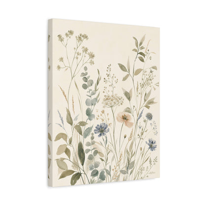 Meadow Study – Botanical Canvas Wall Art