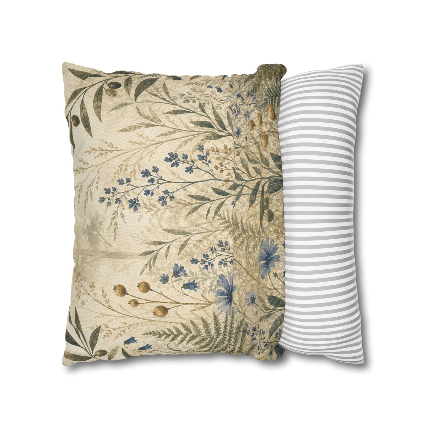 Woodland Study Botanical Pillow Cover