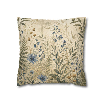 Woodland Study Botanical Pillow Cover