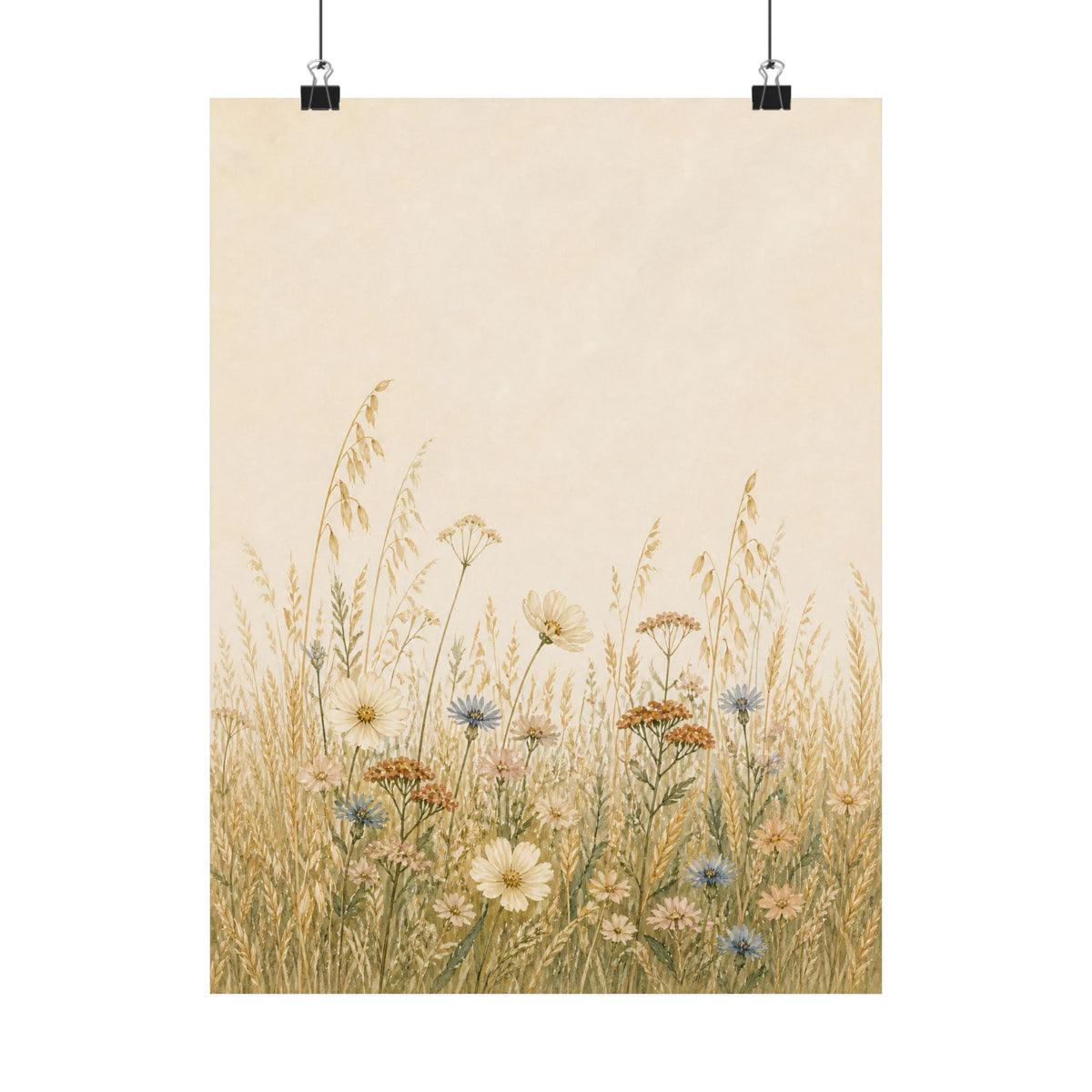 Late Summer Field – Late Summer Botanical Poster