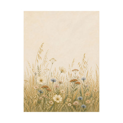 Late Summer Field – Late Summer Botanical Poster