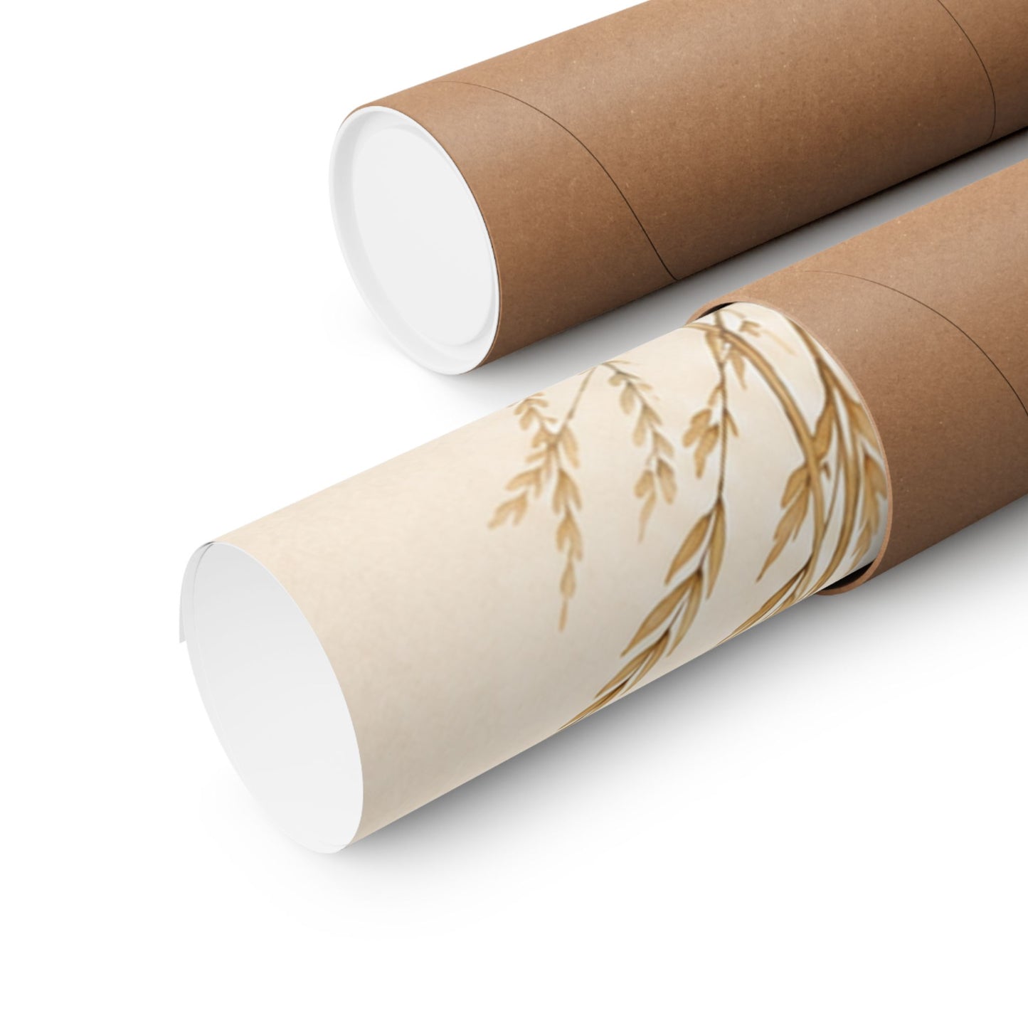 Golden Stillness – Late Summer Botanical Poster